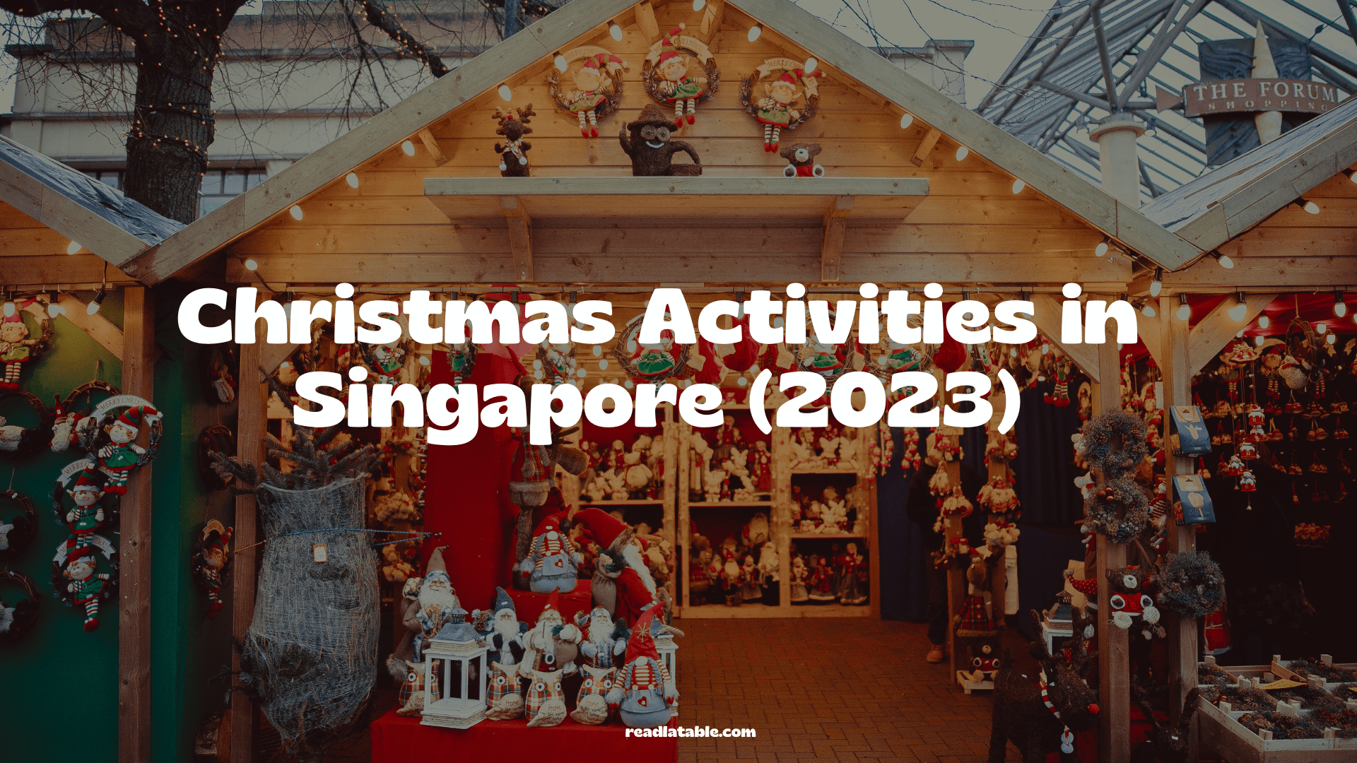 christmas activities singapore 2023